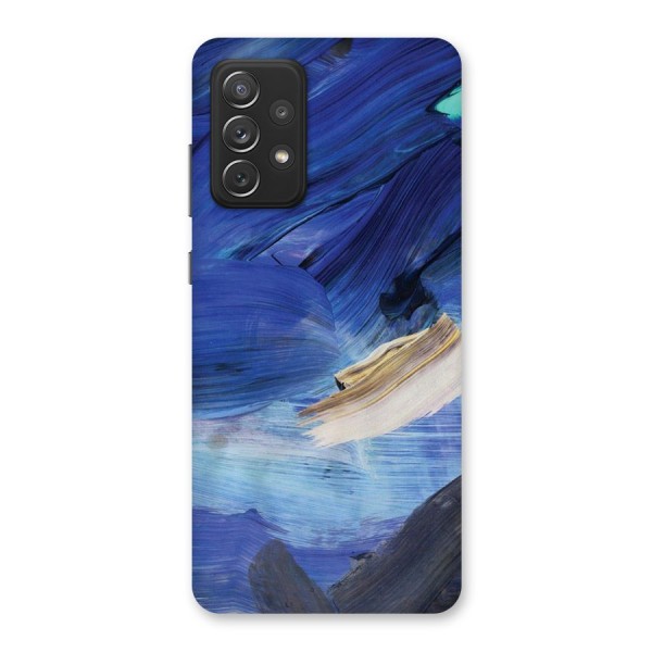 Paint Brush Strokes Back Case for Galaxy A72