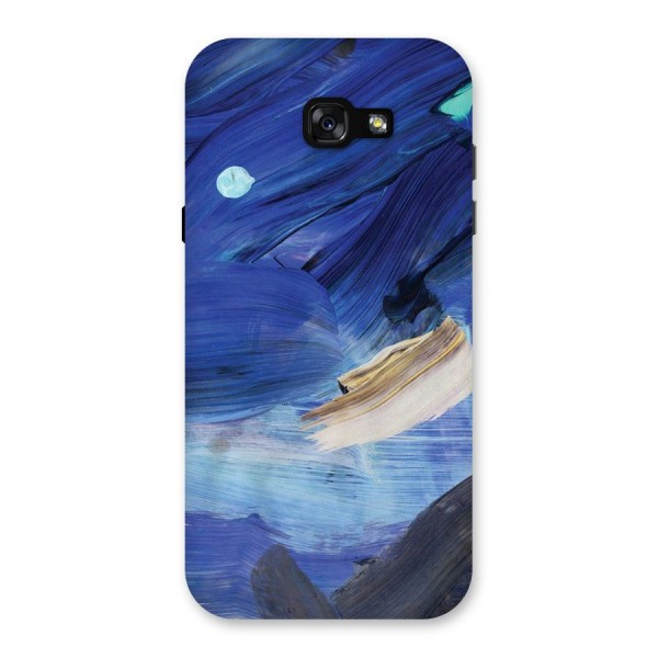 Paint Brush Strokes Back Case for Galaxy A7 (2017)