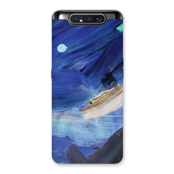 Paint Brush Strokes Back Case for Galaxy A80