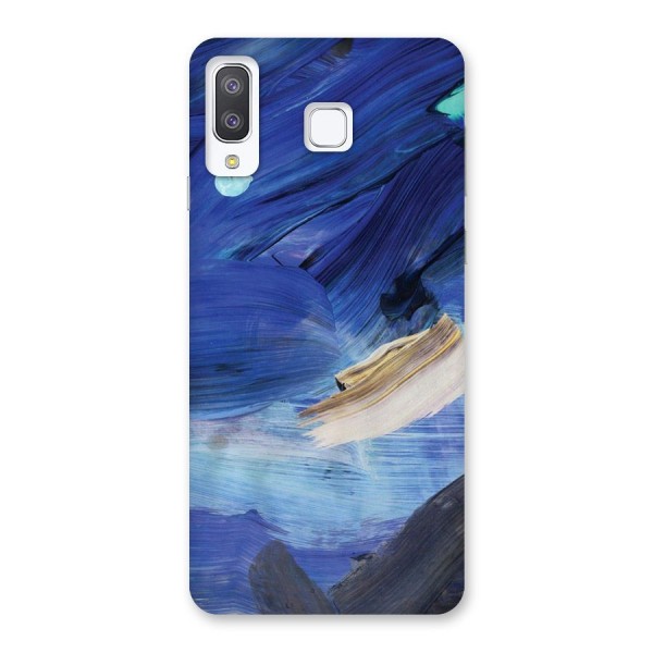 Paint Brush Strokes Back Case for Galaxy A8 Star