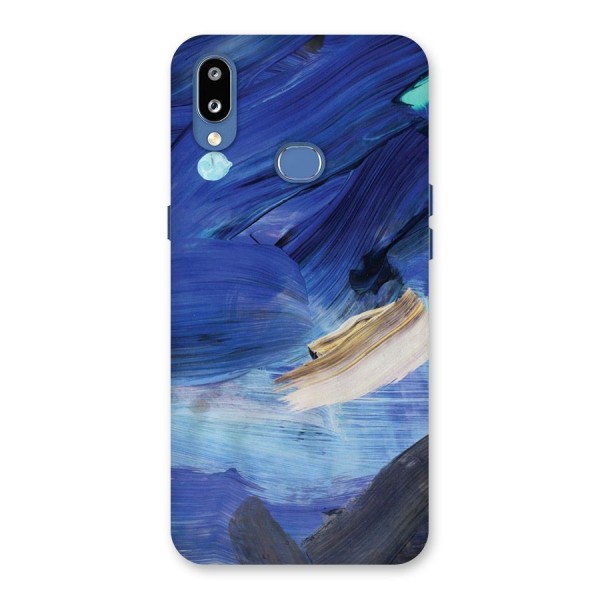 Paint Brush Strokes Back Case for Galaxy M01s