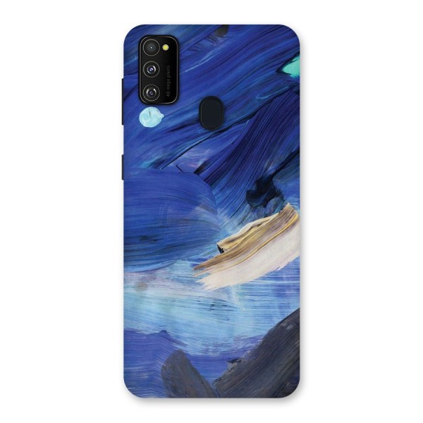 Paint Brush Strokes Back Case for Galaxy M21