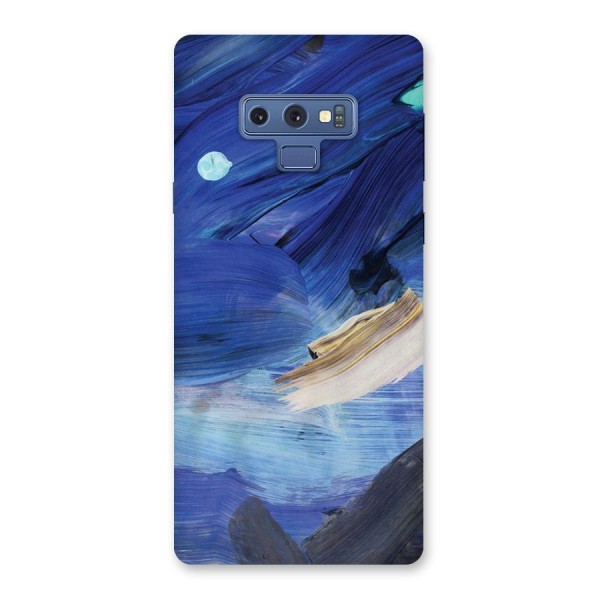 Paint Brush Strokes Back Case for Galaxy Note 9