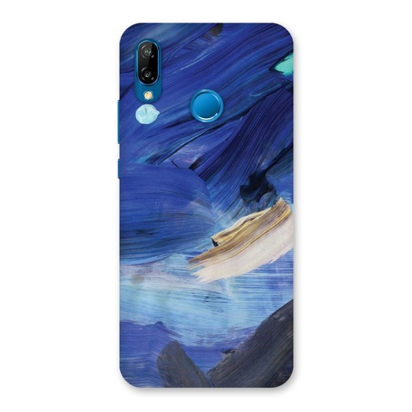 Paint Brush Strokes Back Case for Huawei P20 Lite