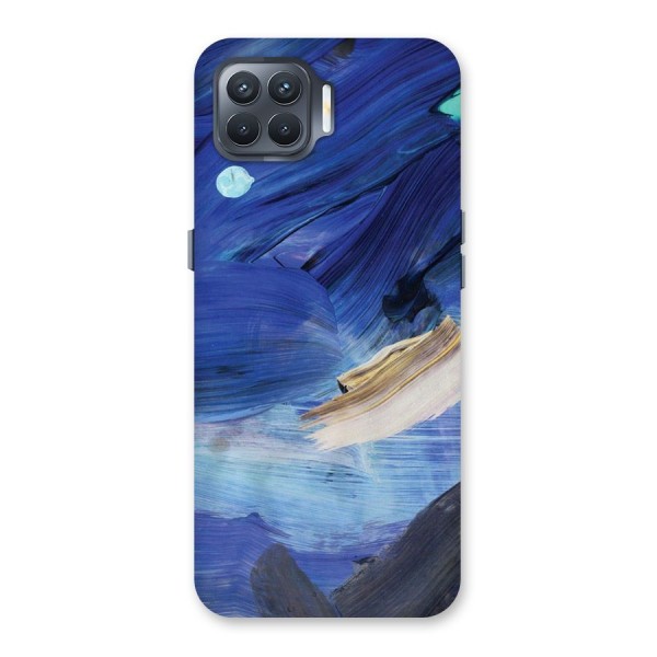 Paint Brush Strokes Back Case for Oppo F17 Pro