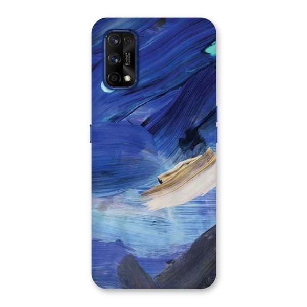 Paint Brush Strokes Back Case for Realme 7 Pro