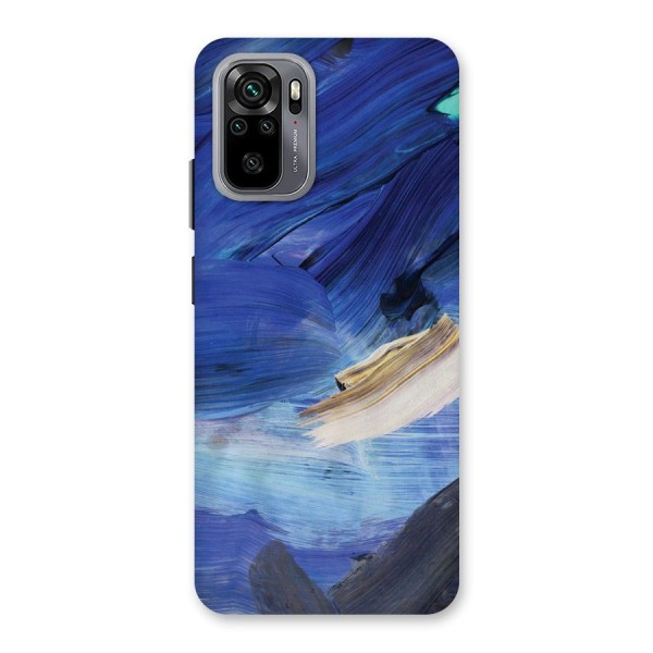 Paint Brush Strokes Back Case for Redmi Note 10