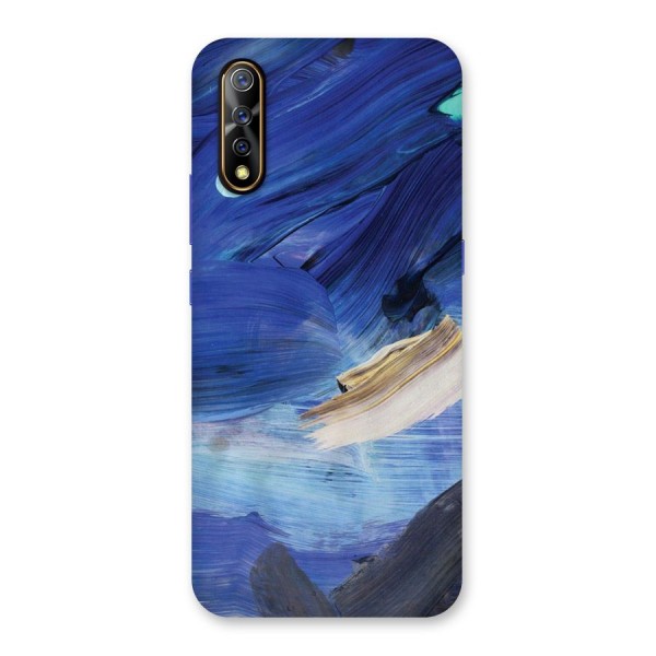 Paint Brush Strokes Back Case for Vivo S1