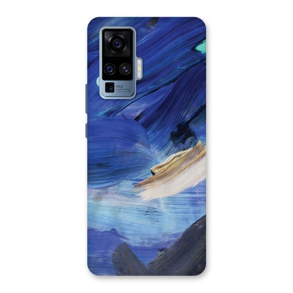 Paint Brush Strokes Back Case for Vivo X50 Pro