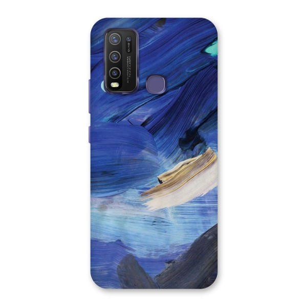 Paint Brush Strokes Back Case for Vivo Y30