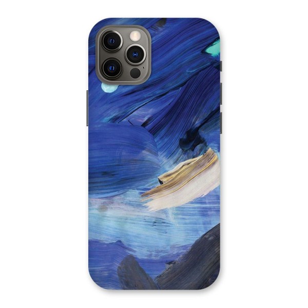 Paint Brush Strokes Back Case for iPhone 12 Pro