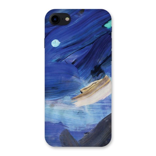 Paint Brush Strokes Back Case for iPhone SE 2020