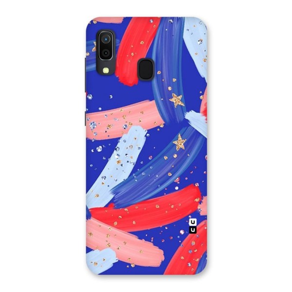 Paint Stars Back Case for Galaxy A20