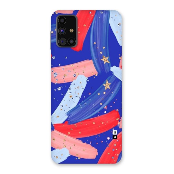 Paint Stars Back Case for Galaxy M31s