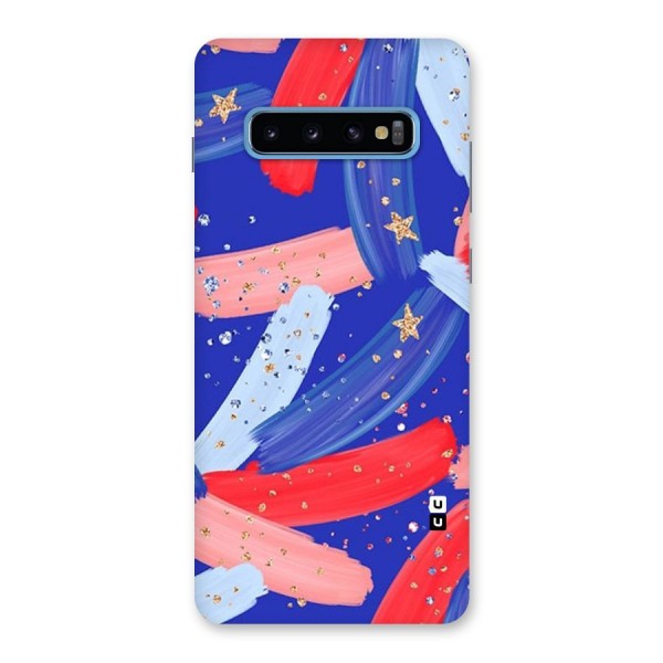 Paint Stars Back Case for Galaxy S10 Plus