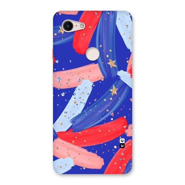 Paint Stars Back Case for Google Pixel 3 XL