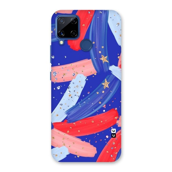 Paint Stars Back Case for Realme C12