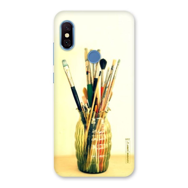 Paint Vass Back Case for Redmi Note 6 Pro