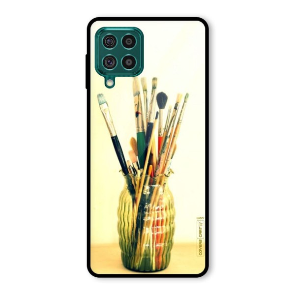 Paint Vass Glass Back Case for Galaxy F62