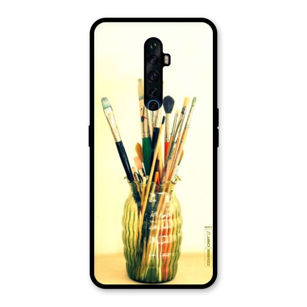 Paint Vass Glass Back Case for Oppo Reno2 Z