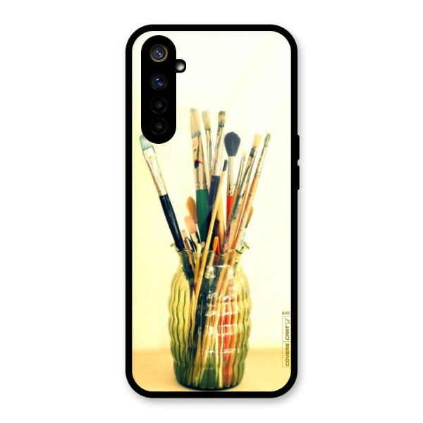 Paint Vass Glass Back Case for Realme 6i