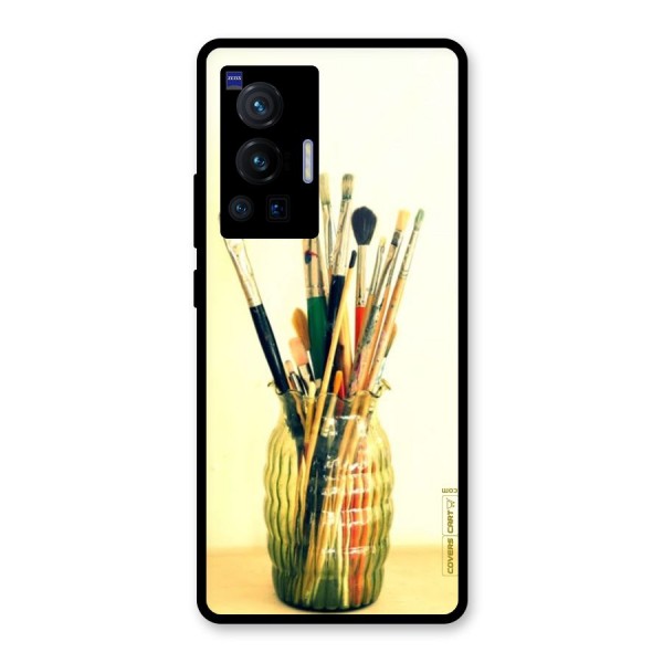 Paint Vass Glass Back Case for Vivo X70 Pro