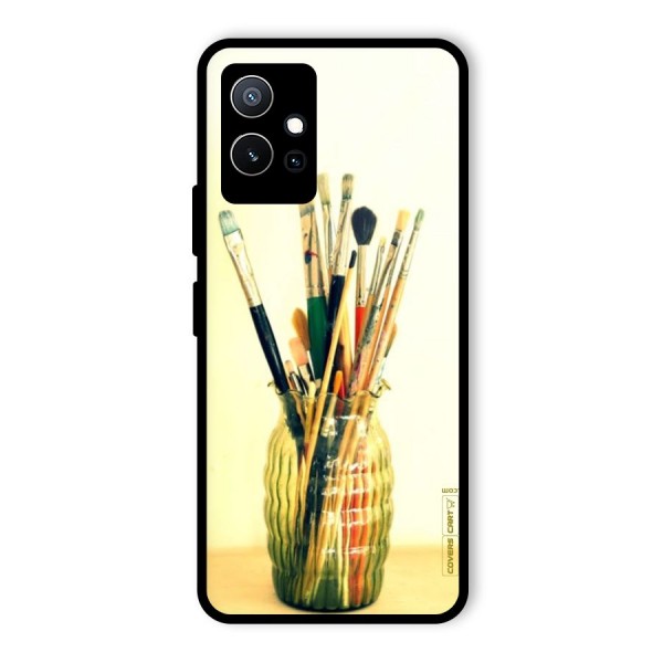 Paint Vass Glass Back Case for Vivo iQOO Z6