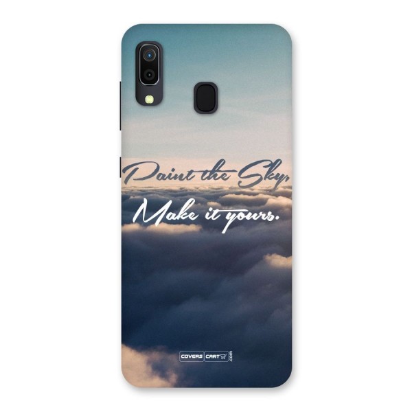 Paint the Sky Back Case for Galaxy A20