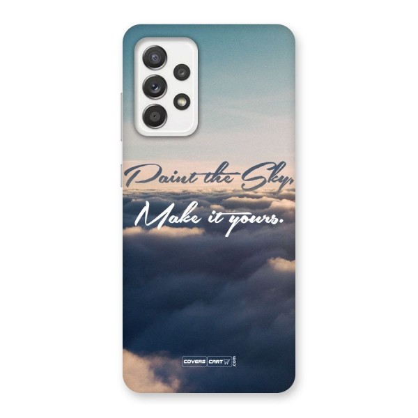 Paint the Sky Back Case for Galaxy A52