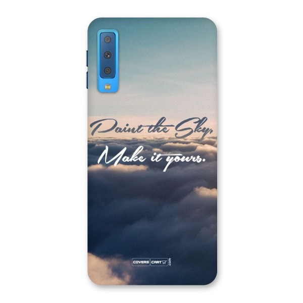 Paint the Sky Back Case for Galaxy A7 (2018)