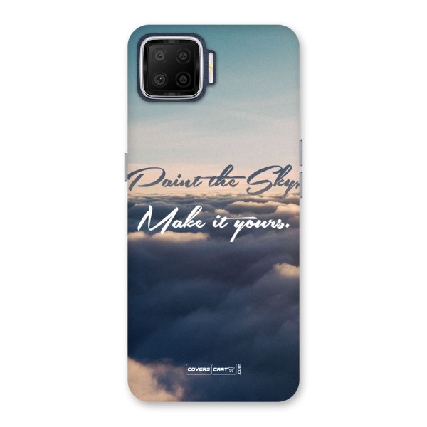 Paint the Sky Back Case for Oppo F17