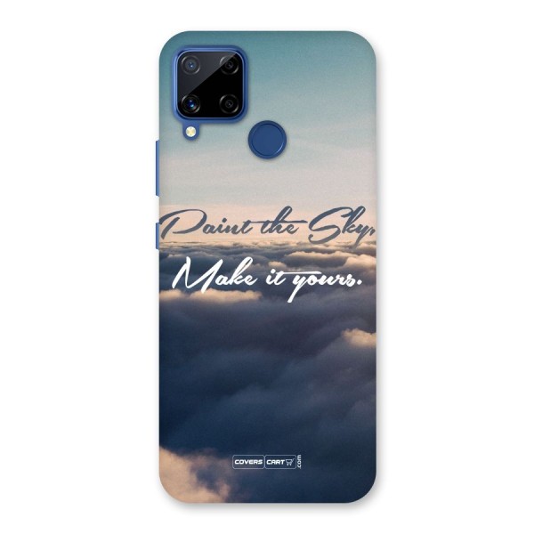 Paint the Sky Back Case for Realme C12