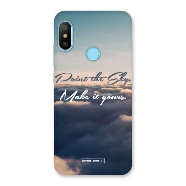 Paint the Sky Back Case for Redmi 6 Pro