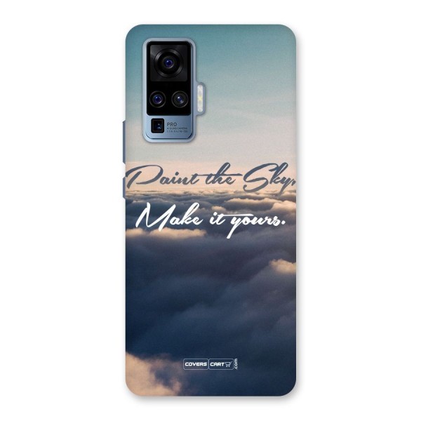 Paint the Sky Back Case for Vivo X50 Pro