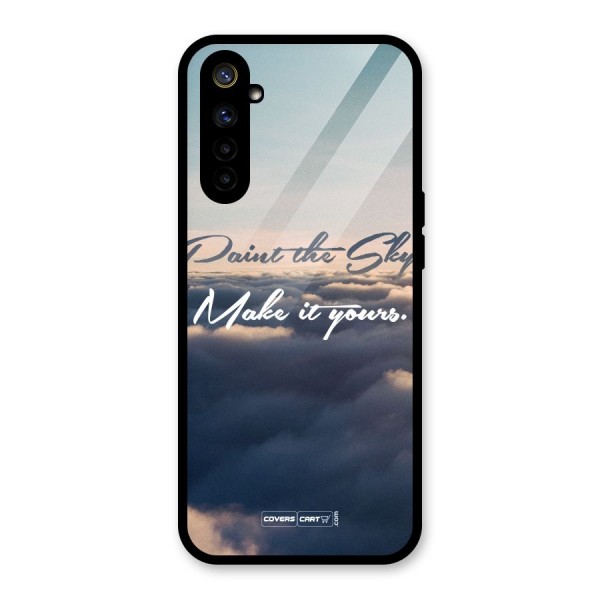 Paint the Sky Glass Back Case for Realme 6i