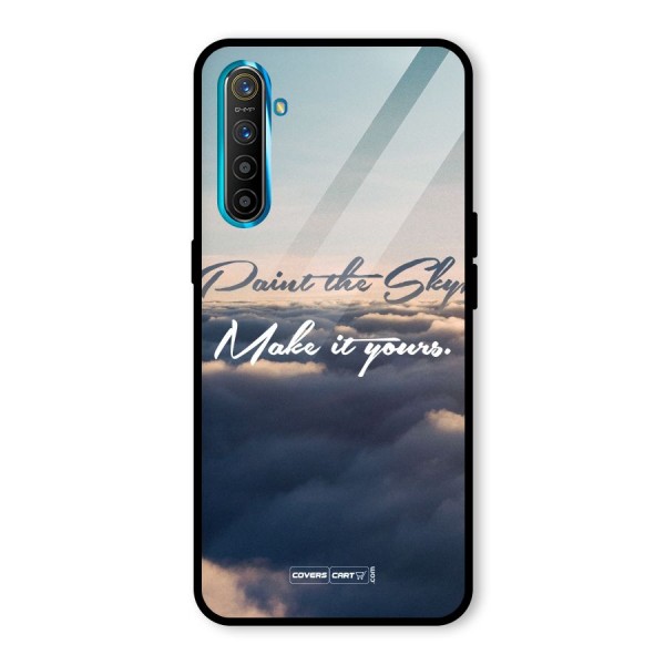 Paint the Sky Glass Back Case for Realme XT