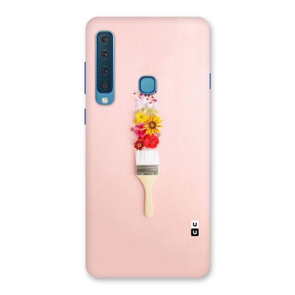 Painted Flowers Back Case for Galaxy A9 (2018)