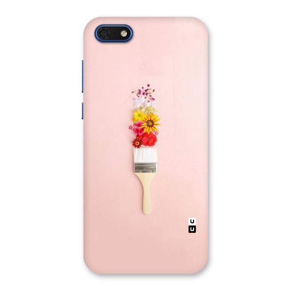 Painted Flowers Back Case for Honor 7s