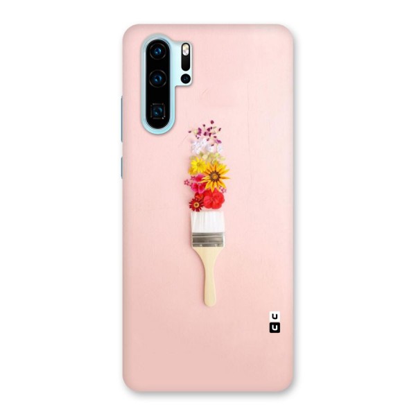 Painted Flowers Back Case for Huawei P30 Pro