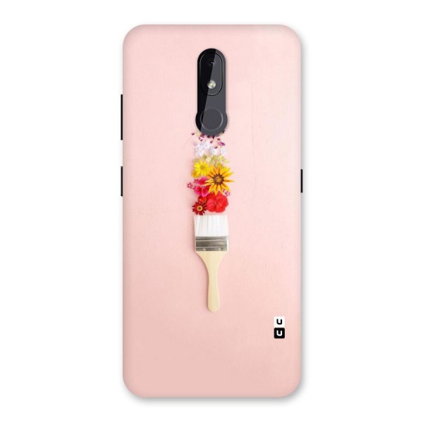 Painted Flowers Back Case for Nokia 3.2