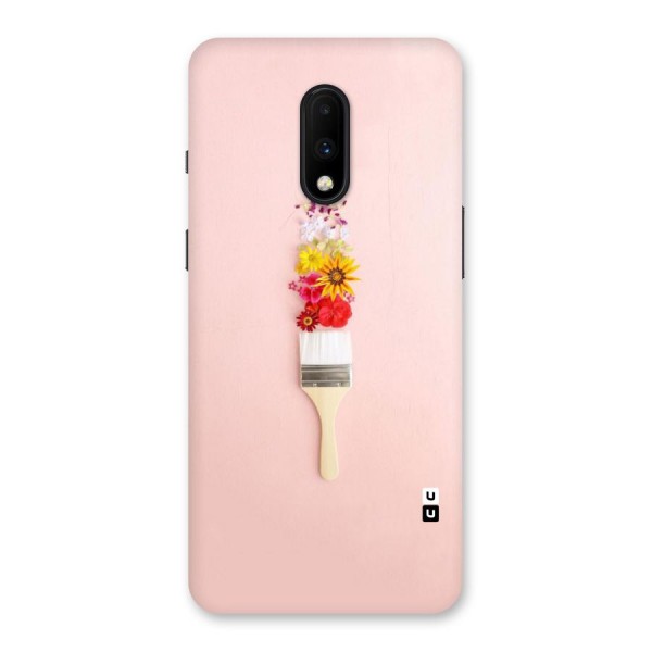 Painted Flowers Back Case for OnePlus 7