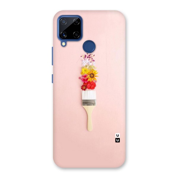 Painted Flowers Back Case for Realme Narzo 30A