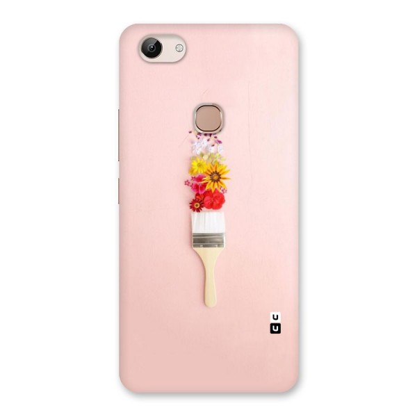 Painted Flowers Back Case for Vivo Y83