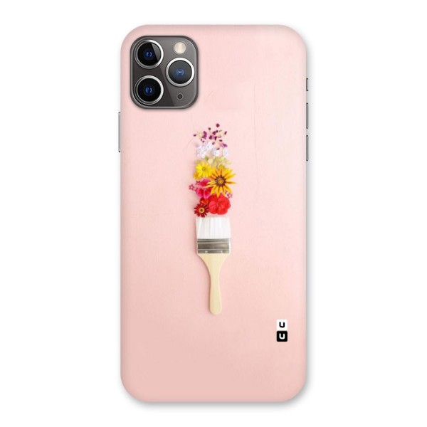 Painted Flowers Back Case for iPhone 11 Pro Max