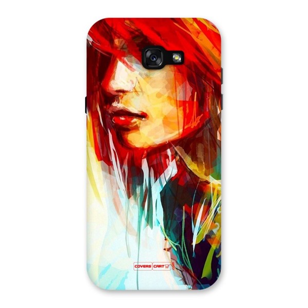 Painted Girl Back Case for Galaxy A7 (2017)