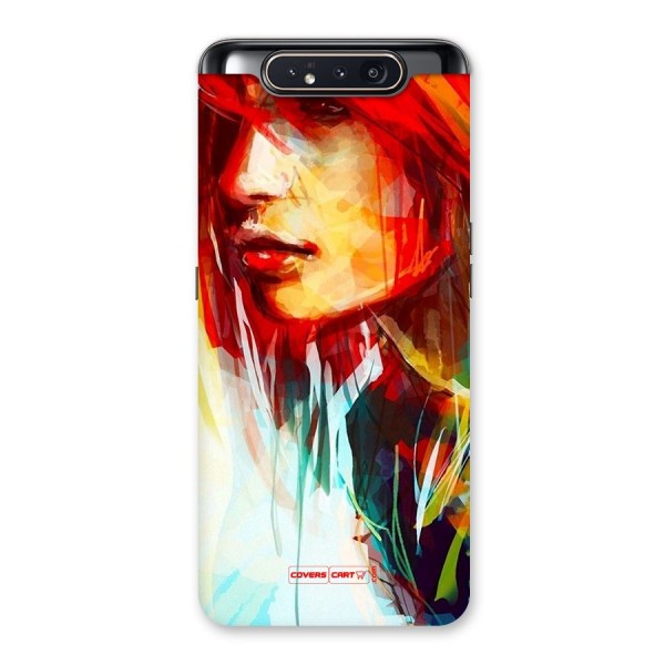 Painted Girl Back Case for Galaxy A80