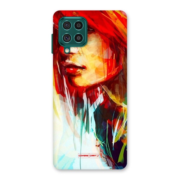 Painted Girl Back Case for Galaxy F62