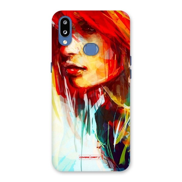 Painted Girl Back Case for Galaxy M01s