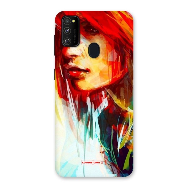 Painted Girl Back Case for Galaxy M21