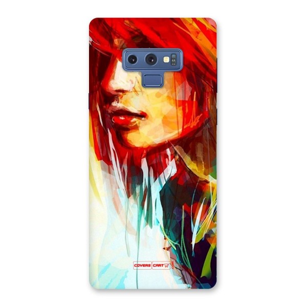 Painted Girl Back Case for Galaxy Note 9